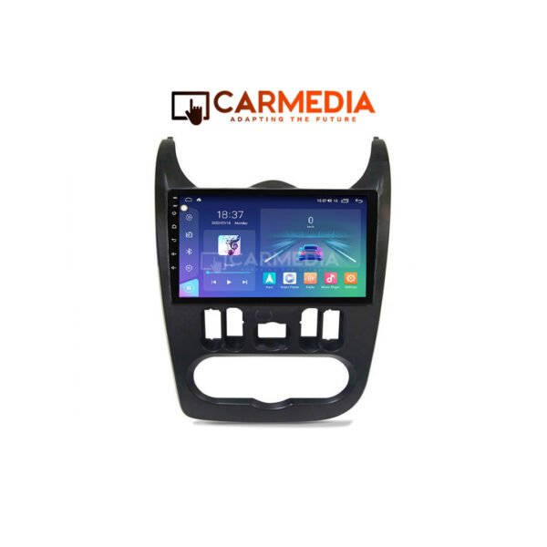CARMEDIA CM809-13 TABLET 9'' OEM DACIA DUSTER - LOGAN - SANDERO 2006-2012 (BLACK)