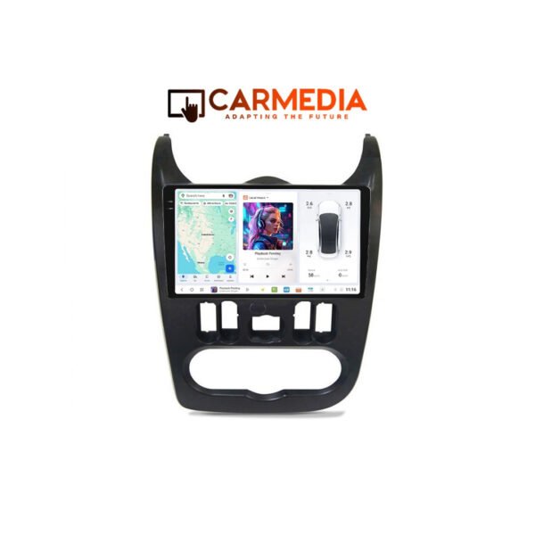 CARMEDIA CMDU8095-7 PRO PLUS TABLET 9.5'' OEM DACIA DUSTER - LOGAN - SANDERO 2006-2012 (BLACK)