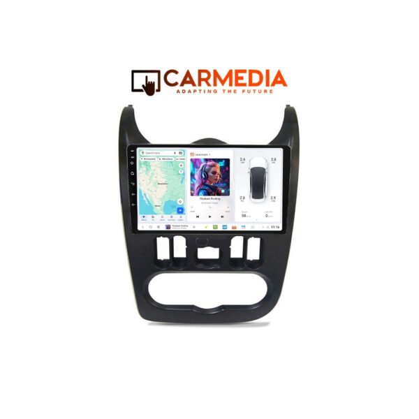 CARMEDIA CMDU409-3 TABLET 9'' OEM DACIA DUSTER - LOGAN - SANDERO 2006-2012 V2