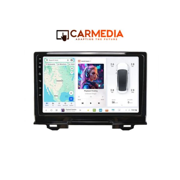 CARMEDIA CMDU409-3 TABLET 9'' OEM HONDA HRV 2021+ RHD