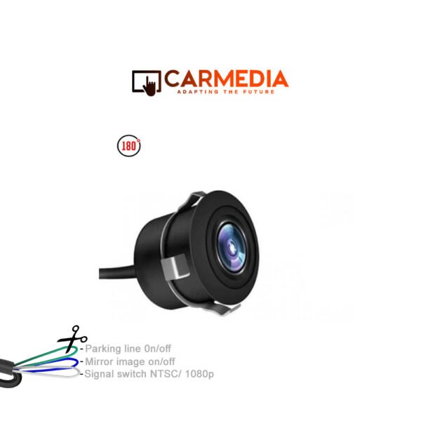CARMEDIA CMC 21 180° (NTSC-AHD) FRONT & REAR CAMERA