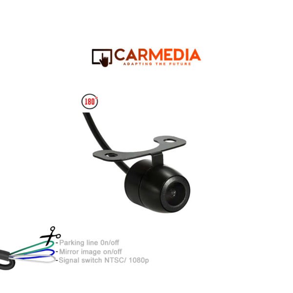 CARMEDIA CMC 22 180° (NTSC-AHD) FRONT & REAR CAMERA