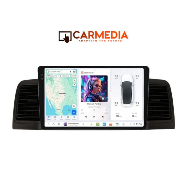 CARMEDIA CMDU8095-7 PRO PLUS TABLET 9.5'' OEM TOYOTA COROLLA 2000-2007