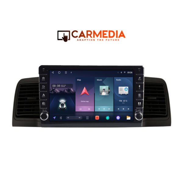 CARMEDIA CM2089B-13 KNOB TABLET 9'' OEM TOYOTA COROLLA 2000-2007