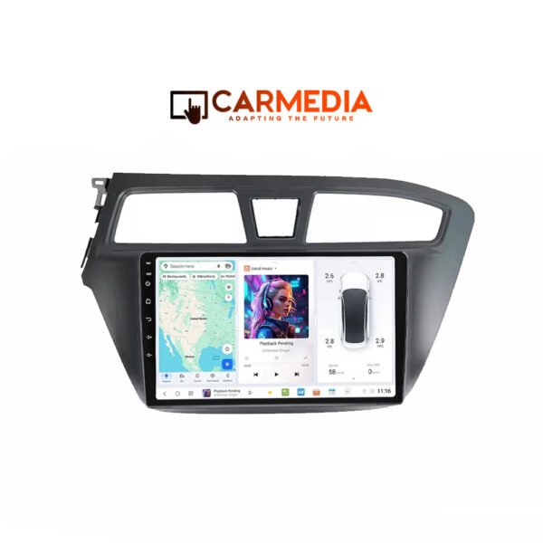 CARMEDIA CMDU409-3 TABLET 9'' OEM HYUNDAI i20 2014-2018